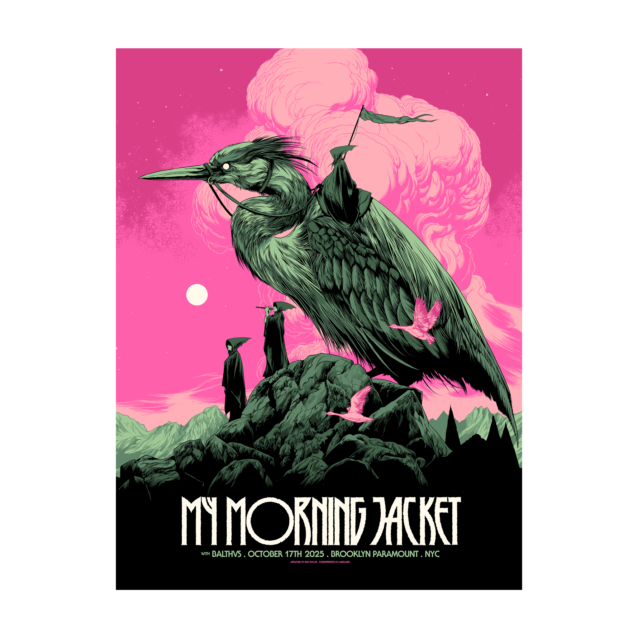10/17/25 Brooklyn NY Show Poster – My Morning Jacket Official Merch