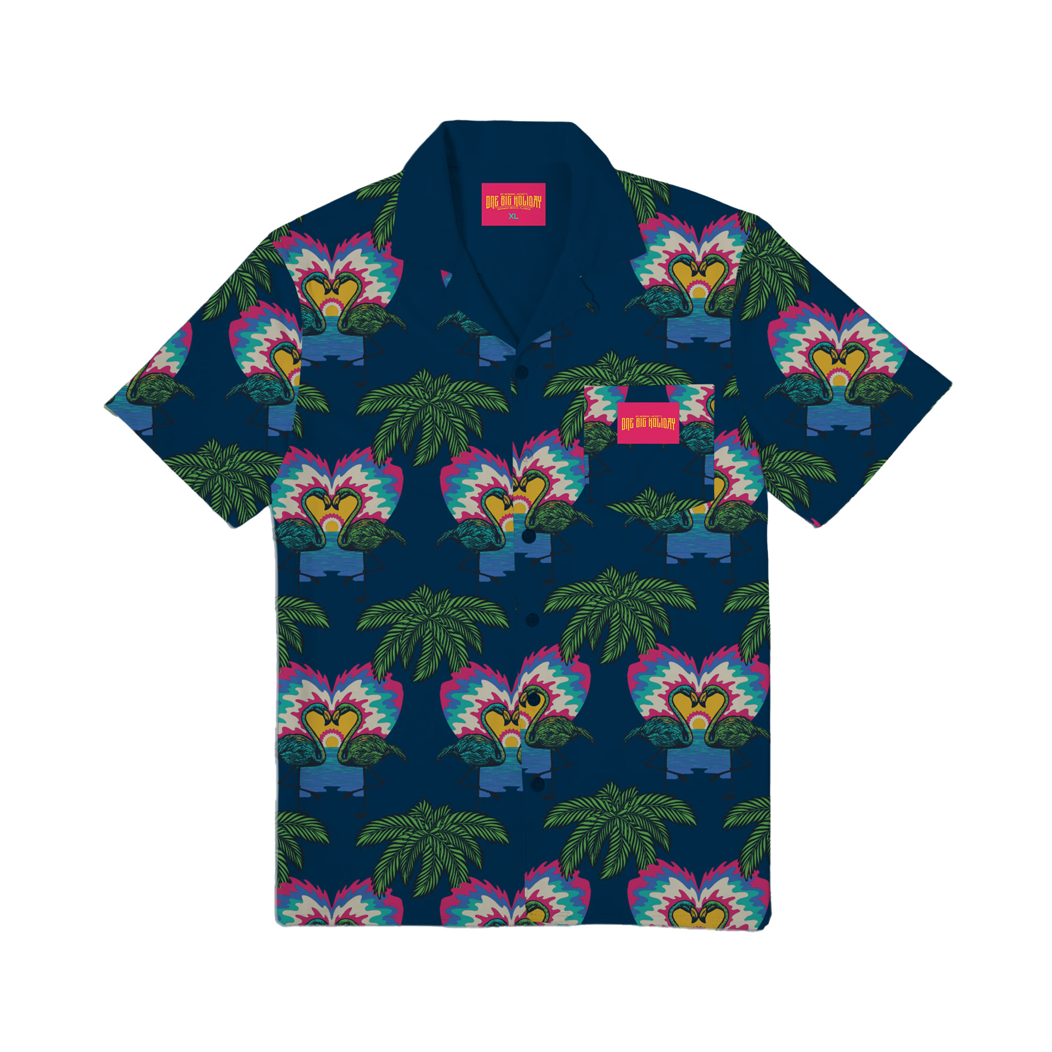 One Big Holiday 2025 Hawaiian Shirt – My Morning Jacket Official Merch