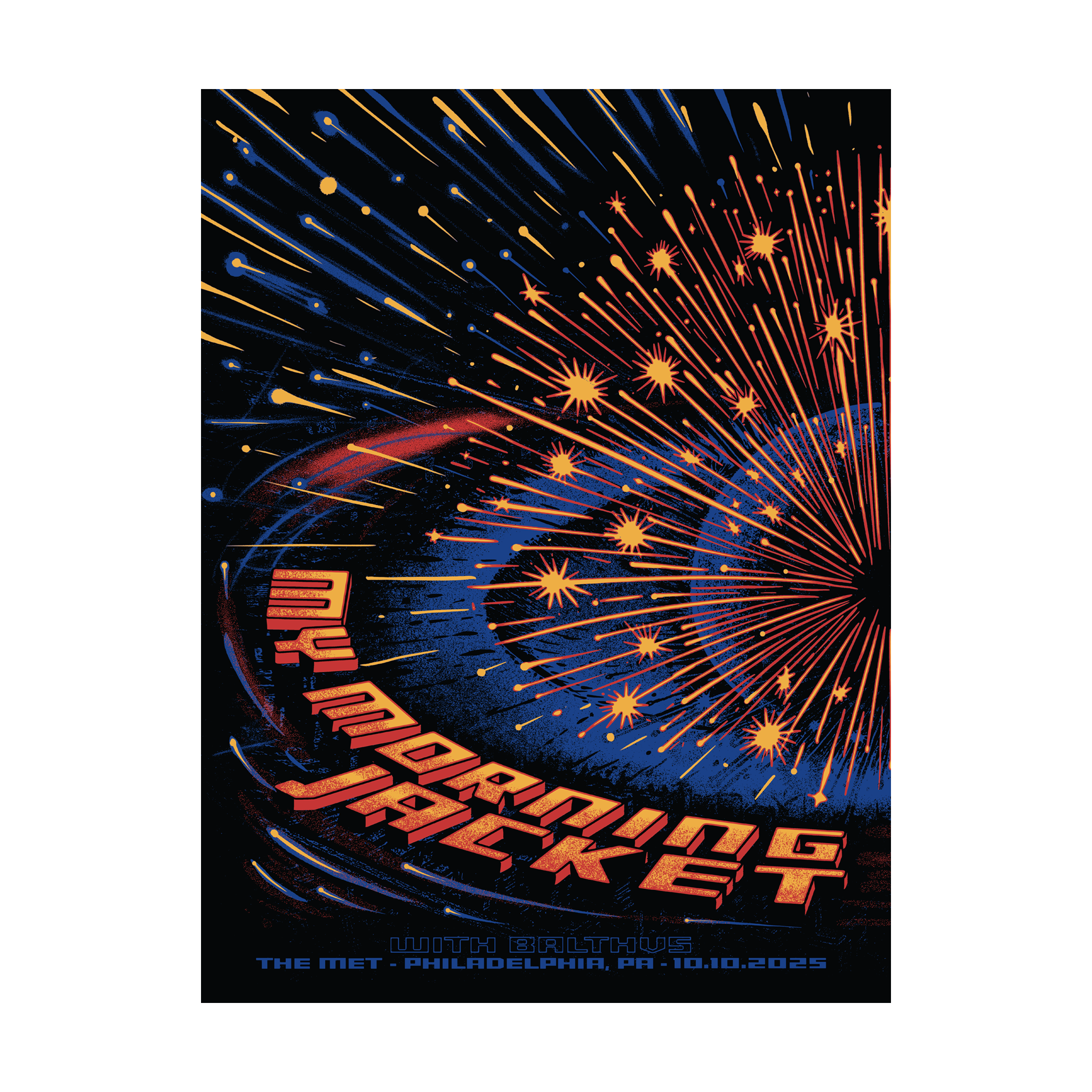 10/10/25 Philadelphia PA Show Poster – My Morning Jacket Official