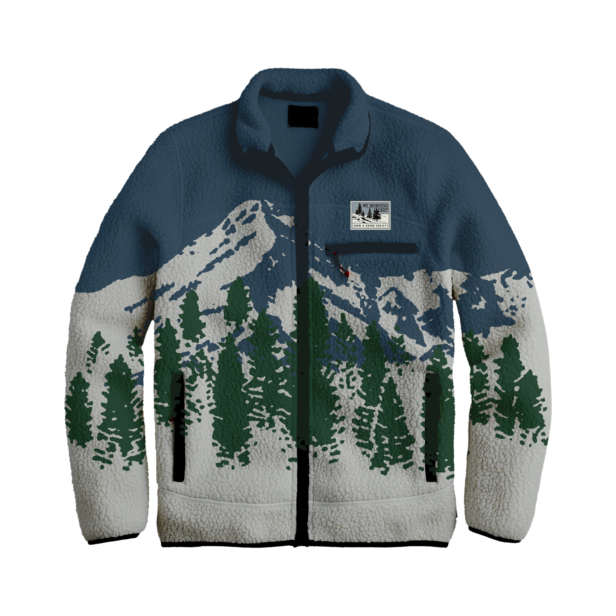 Sound & Snow Sherpa Zip Up – My Morning Jacket Official Merch