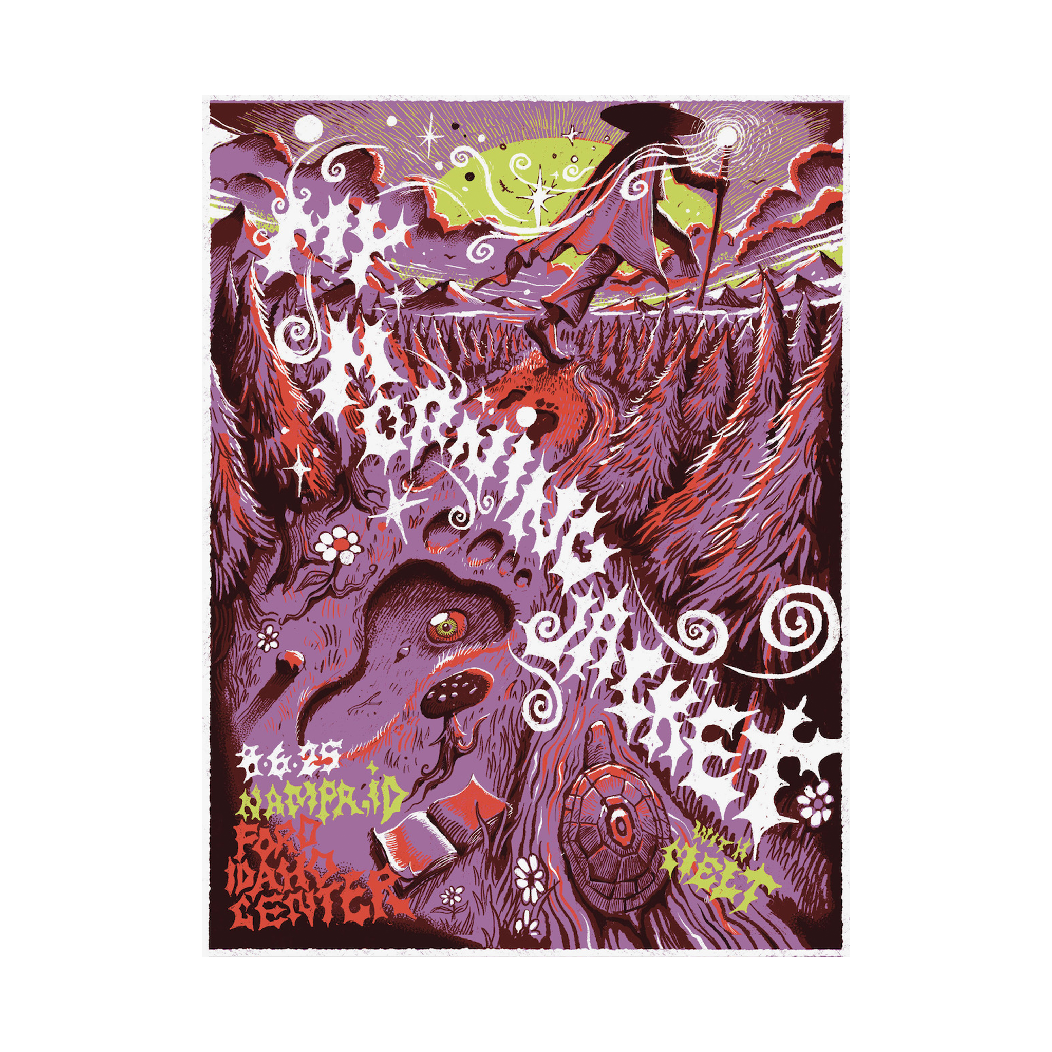 8/6/25 Nampa ID Show Poster by Maarten Donders