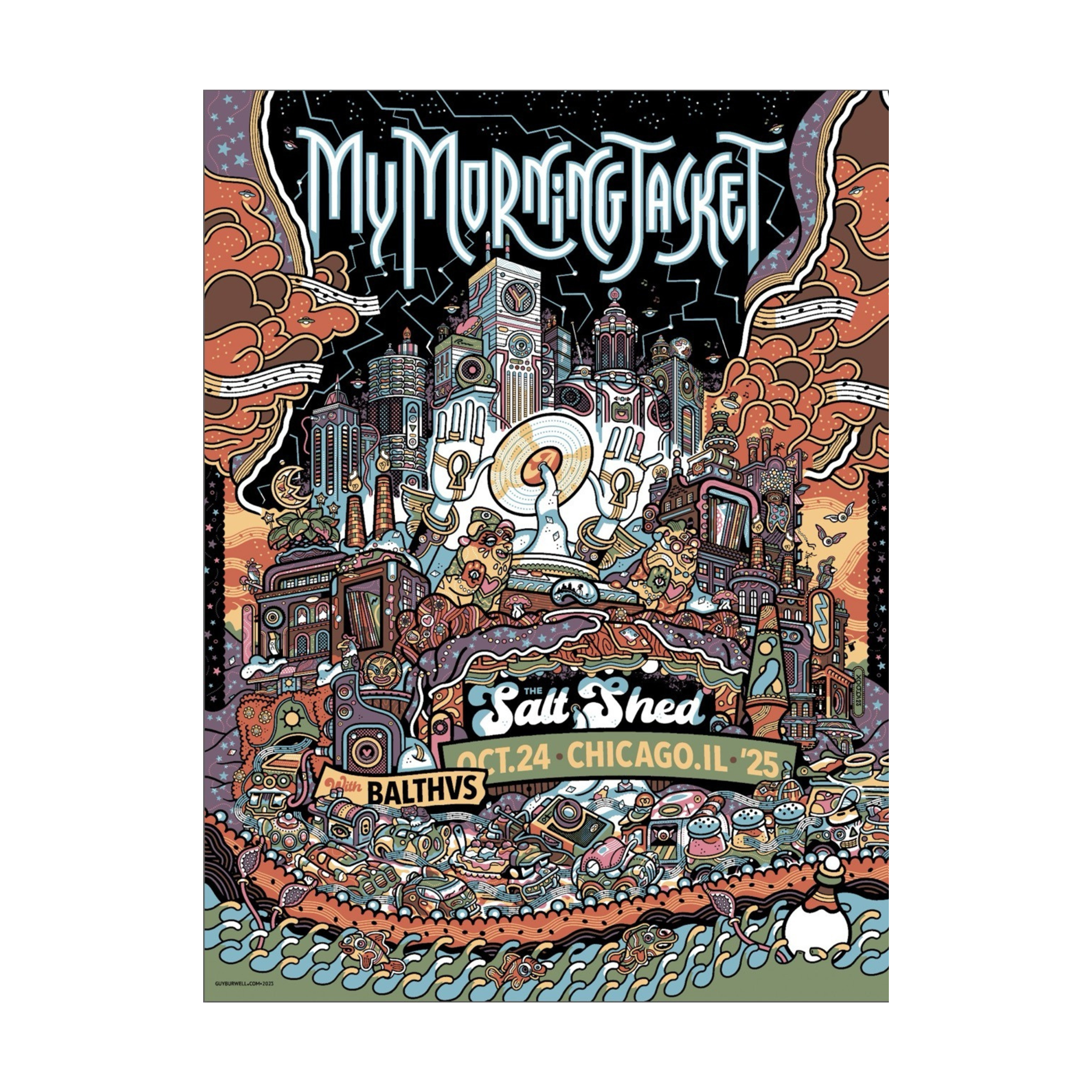 10/24/25 Chicago IL Show Poster