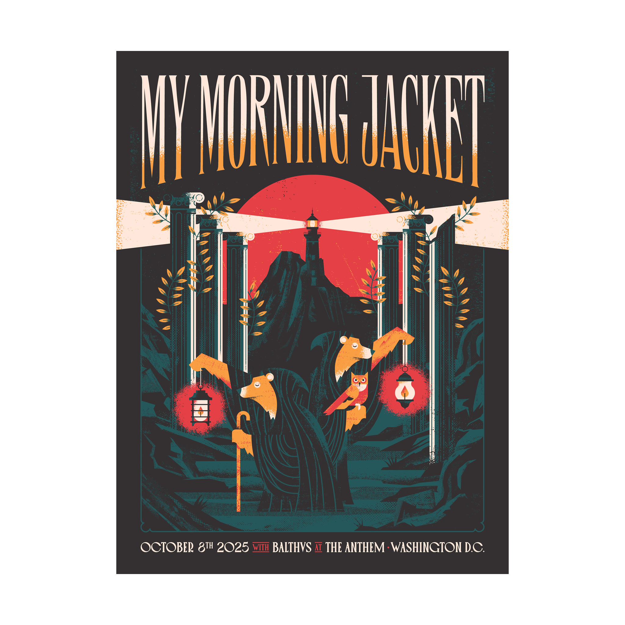 10/8/25 Washington DC Show Poster