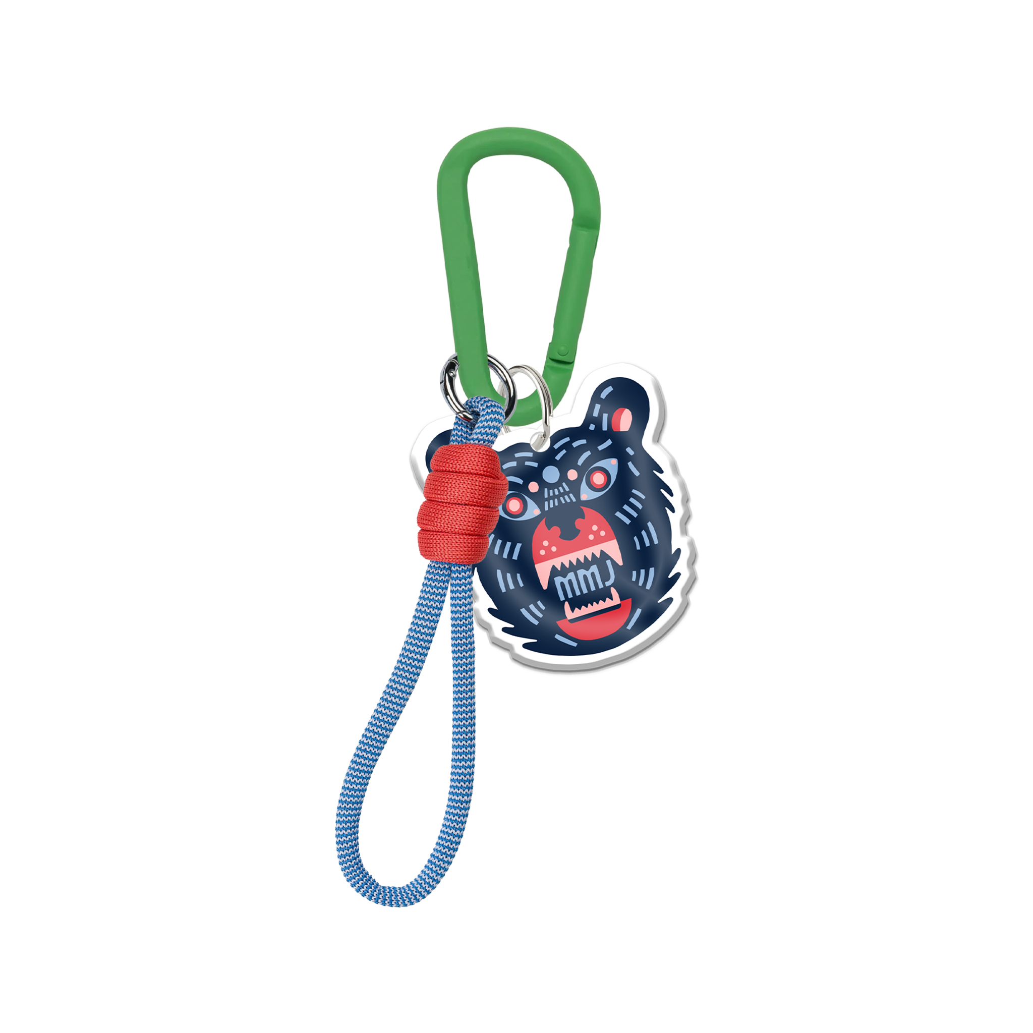 Folk Bear Keychain