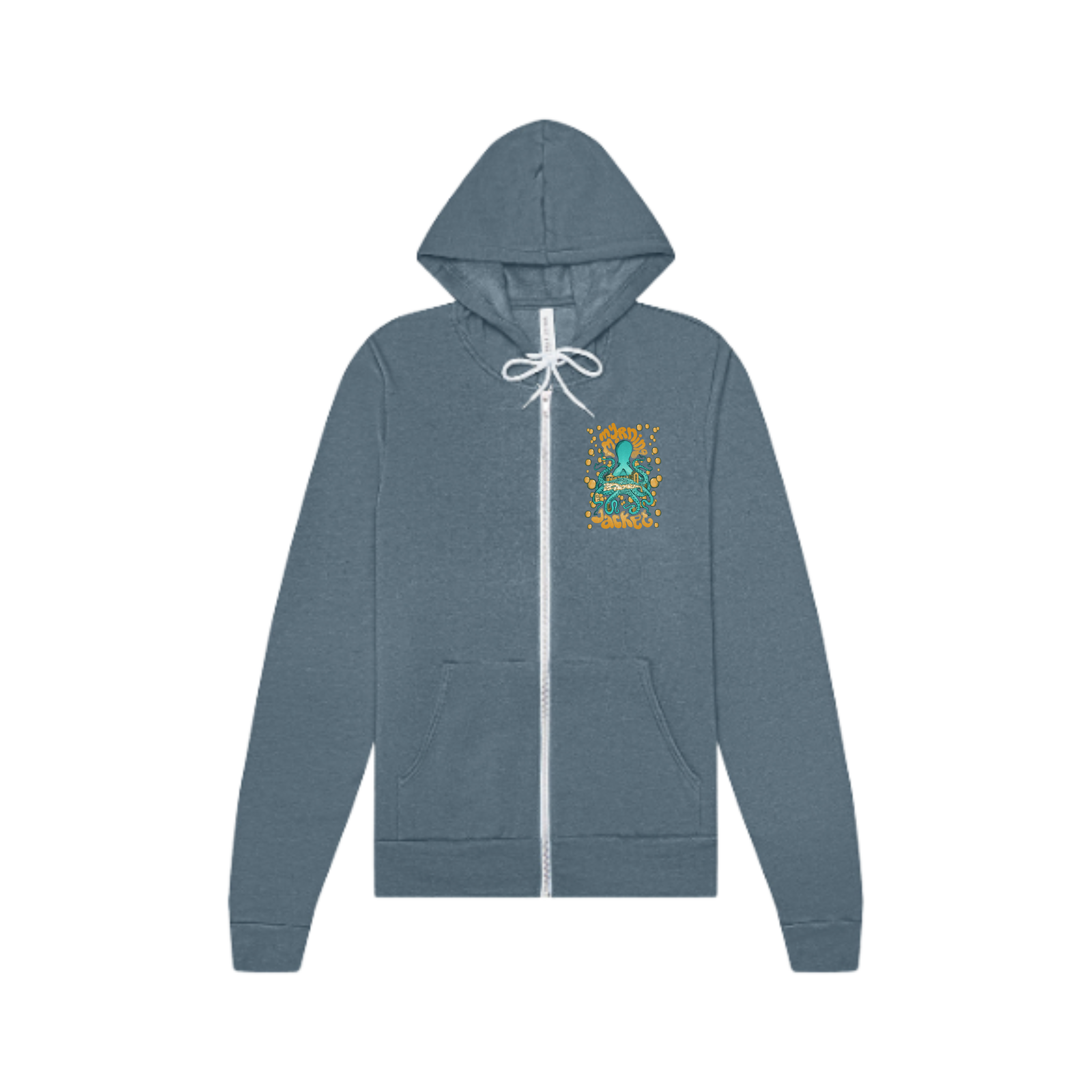 Tentacles Zip Up Hoodie