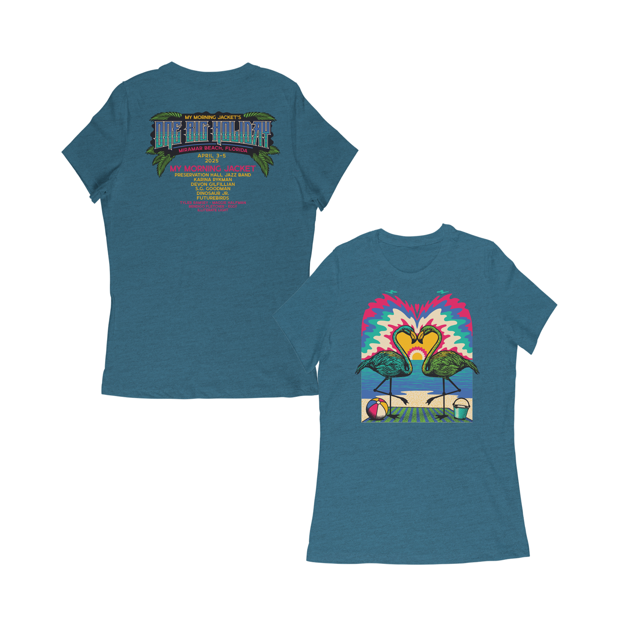 One Big Holiday 2025 Lineup Women’s Tee