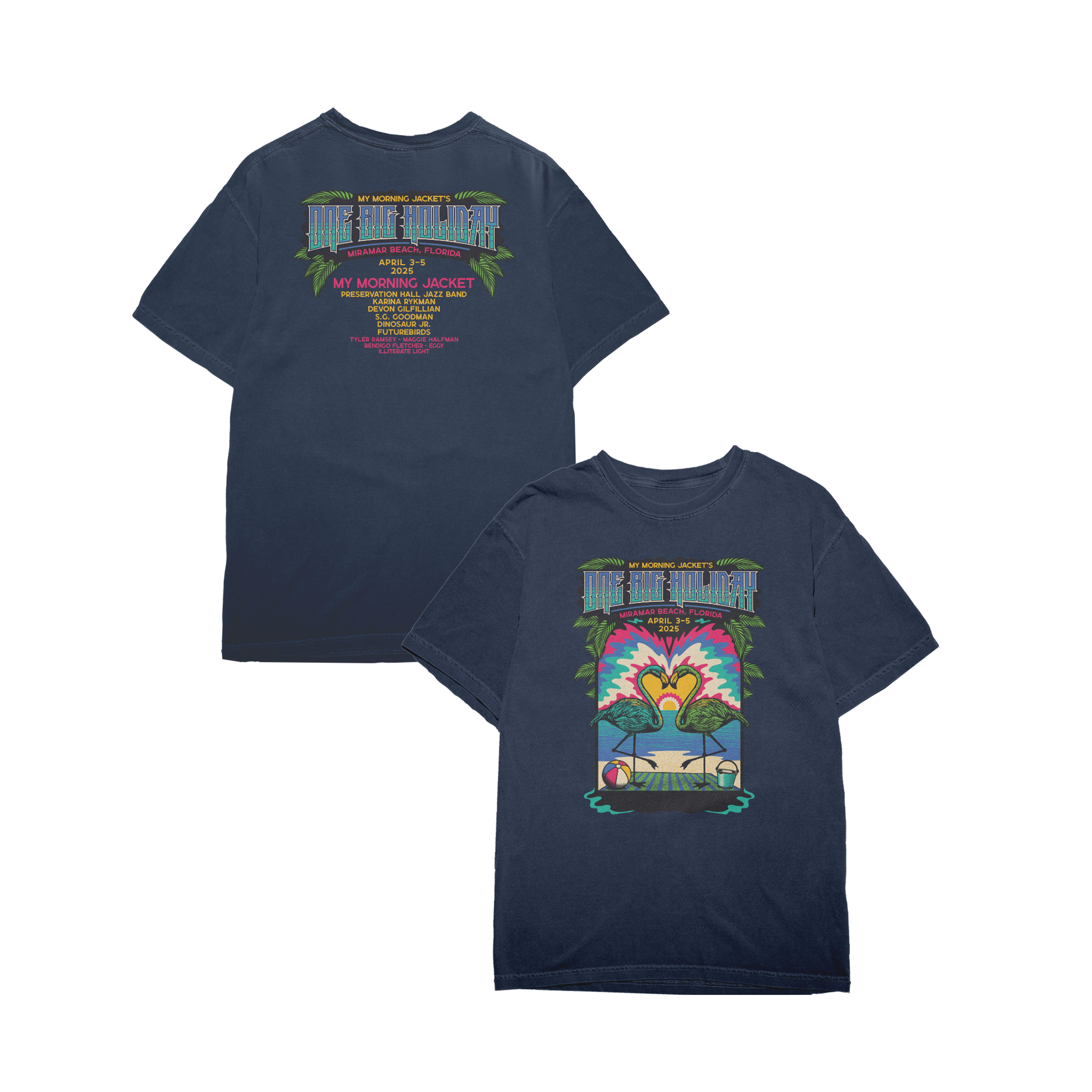 One Big Holiday 2025 Lineup Unisex Tee