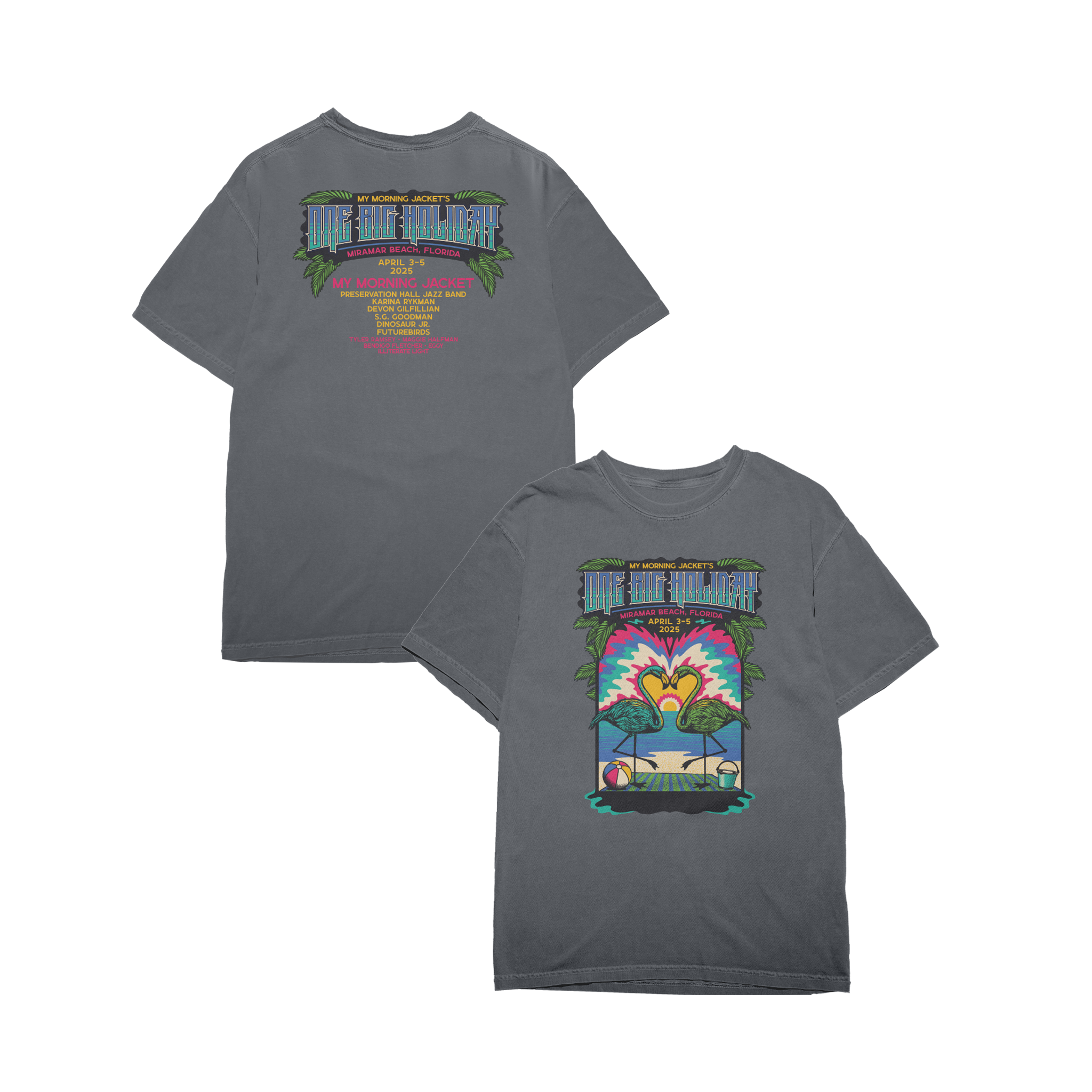 One Big Holiday 2025 Lineup Unisex Tee