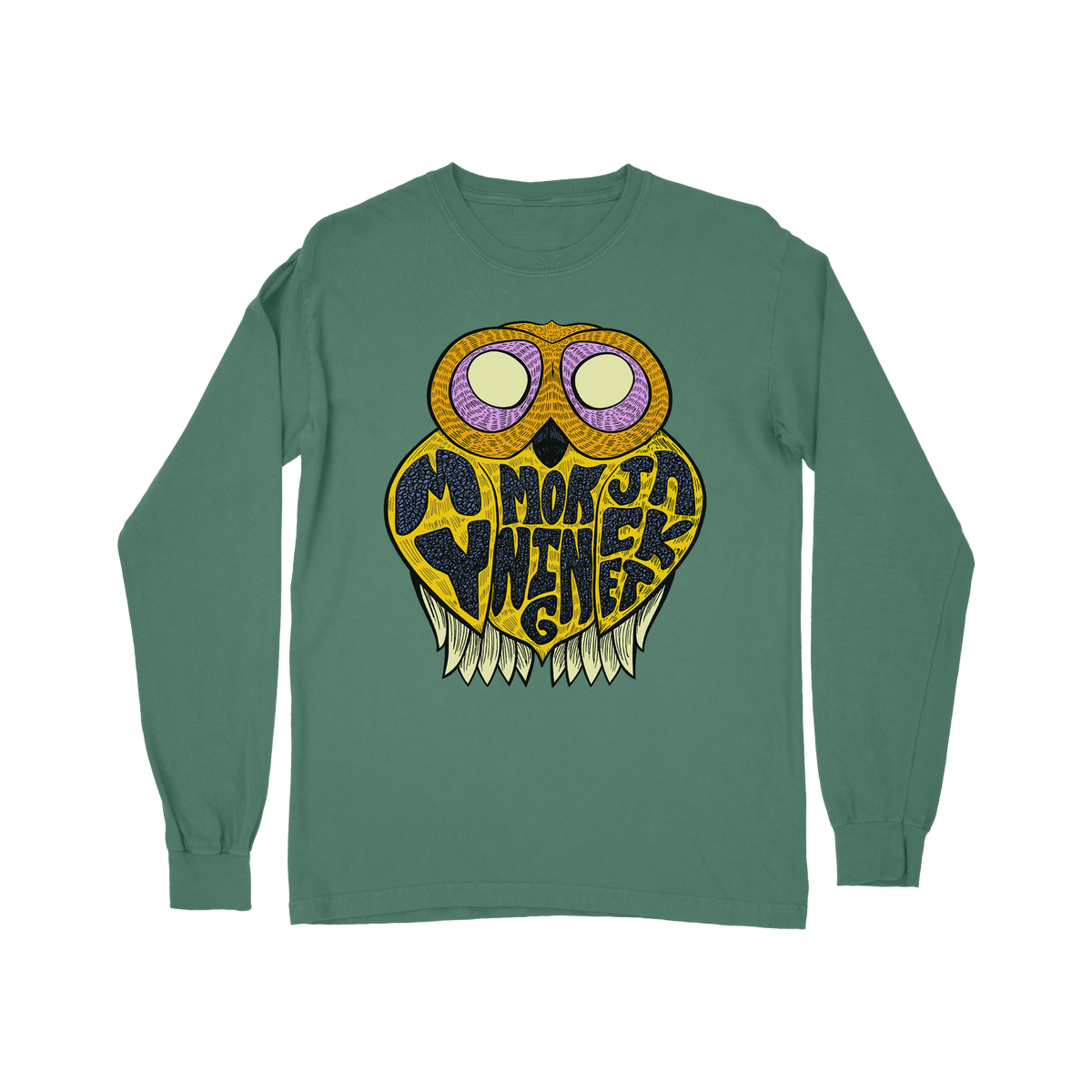 Vintage Owl Long Sleeve Tee