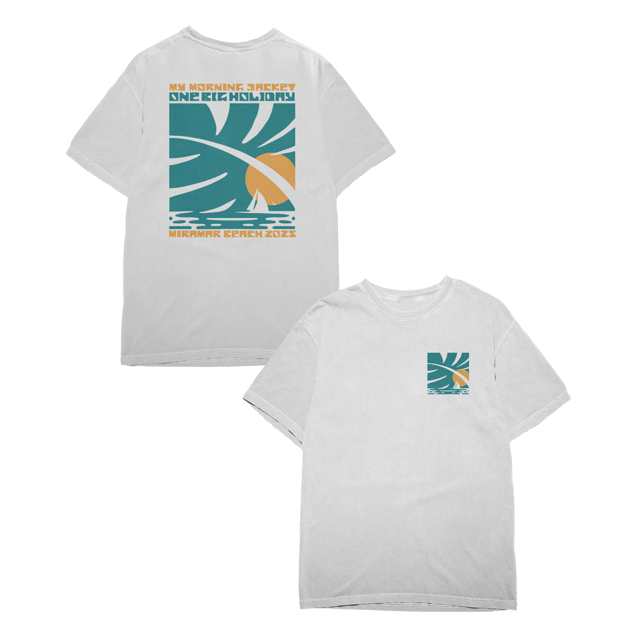 One Big Holiday Palm Fronds Tee