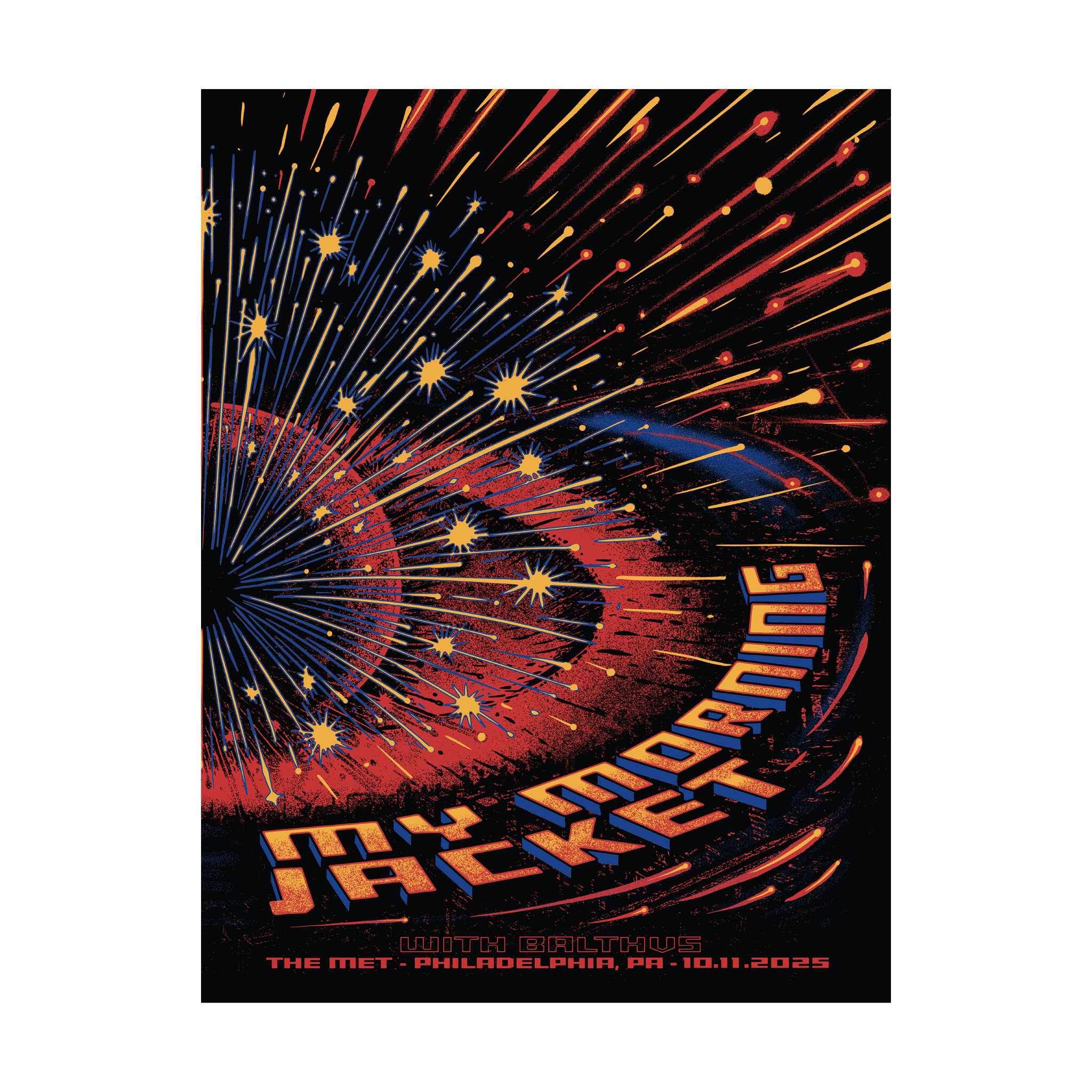 10/11/25 Philadelphia PA Show Poster