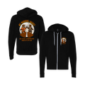 Red Rocks '25 Zip Up Hoodie - Black