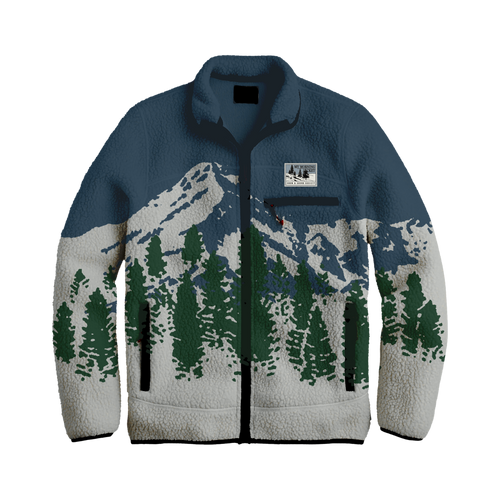 Sound & Snow Sherpa Zip Up – My Morning Jacket Official Merch Sound & Snow Sherpa Zip Up – My Morning Jacket Official Merch