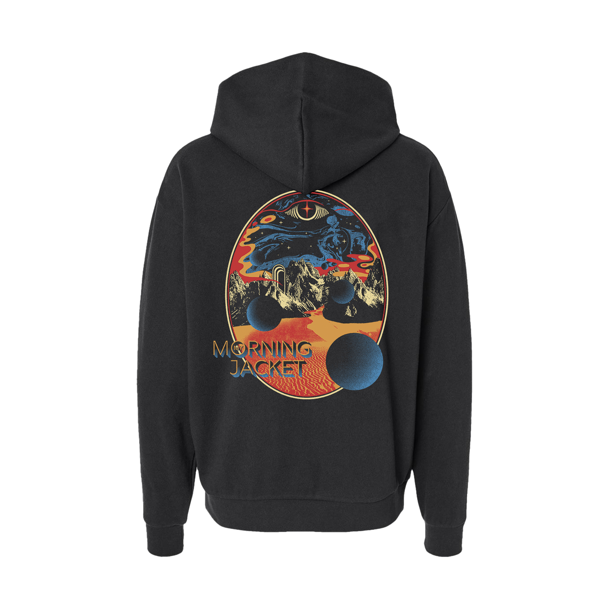 Space Oval Pullover Hoodie