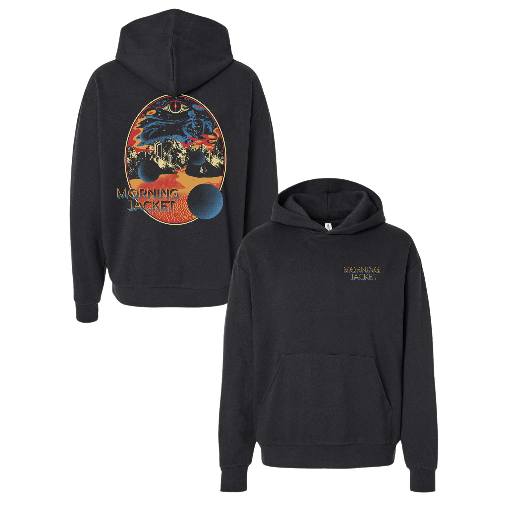 Space Oval Pullover Hoodie