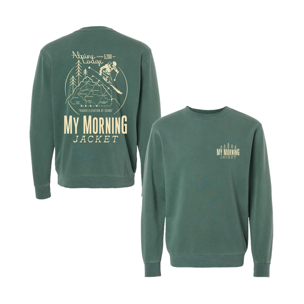 Trail Map Crewneck Sweatshirt