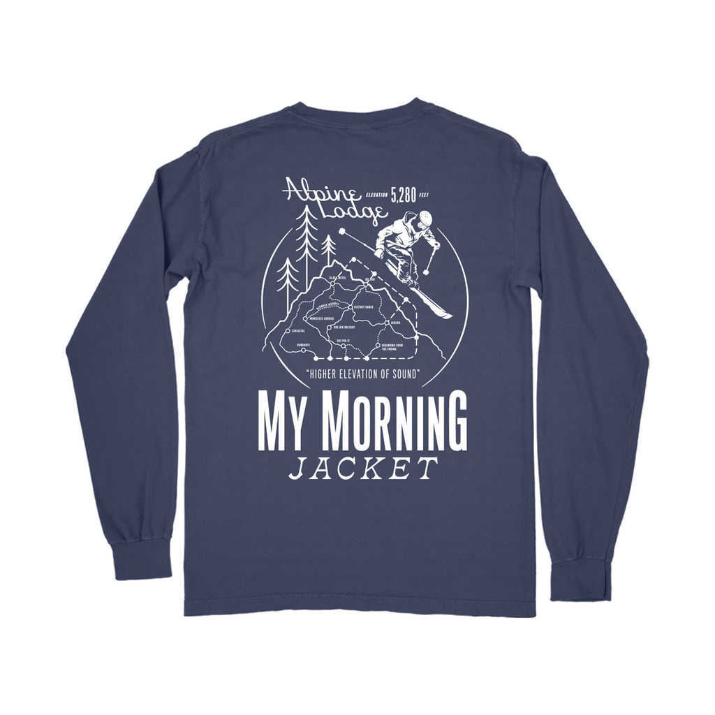 Trail Map Longsleeve Tee – My Morning Jacket Official Merch Trail Map Longsleeve Tee – My Morning Jacket Official Merch