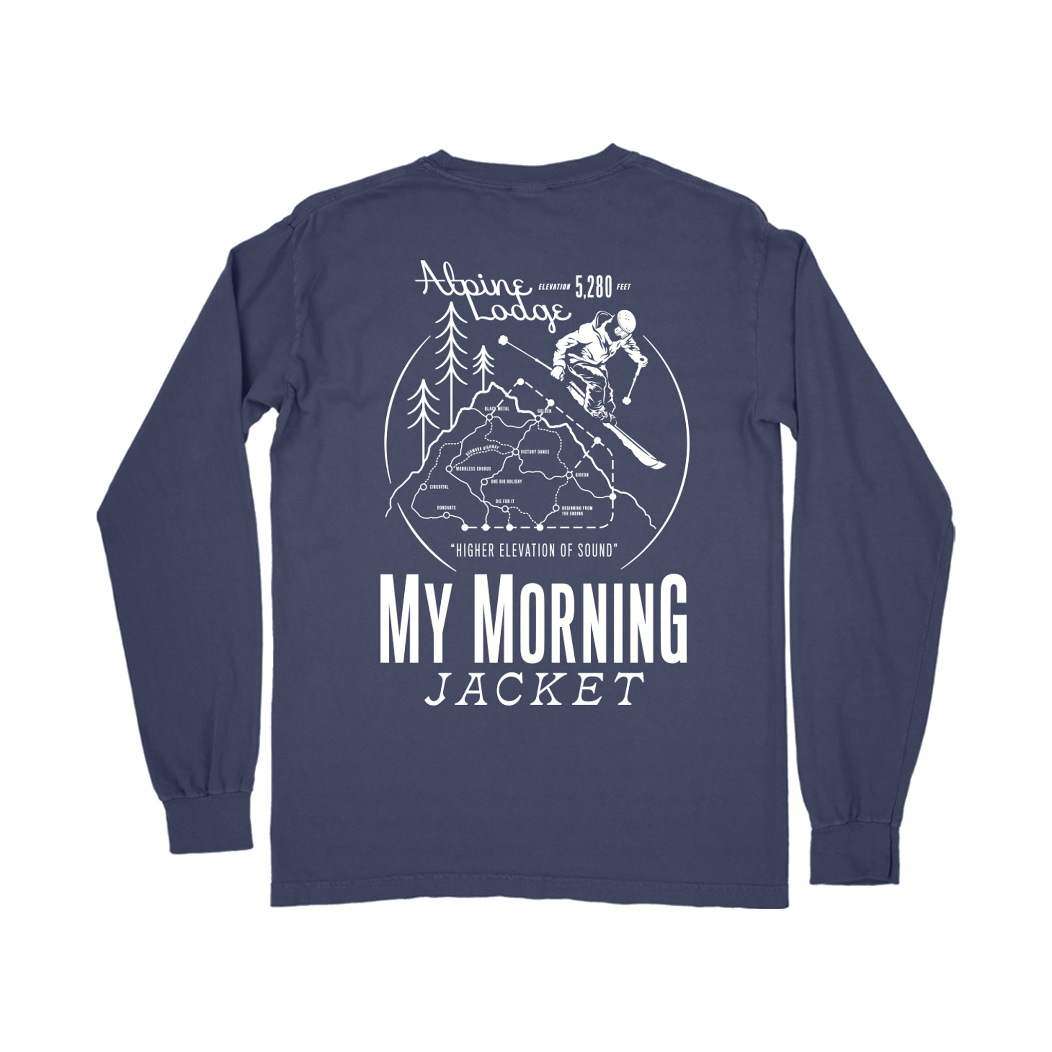 Trail Map Longsleeve Tee