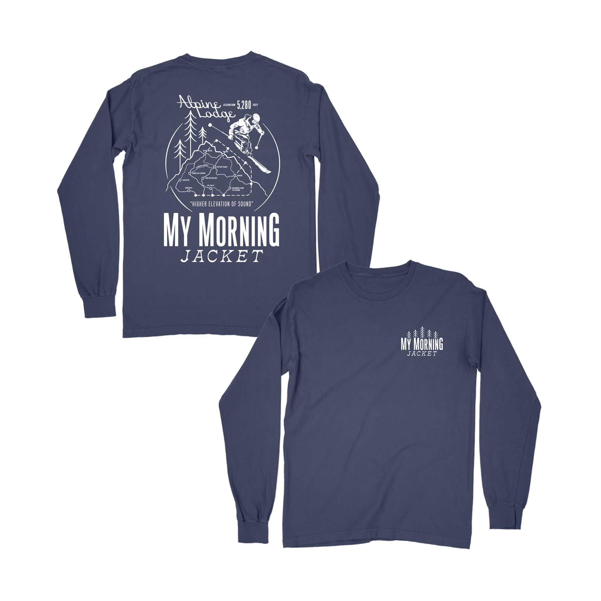 Trail Map Longsleeve Tee