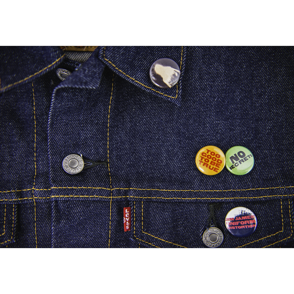 Jim James: Uniform Distortion Button Pack