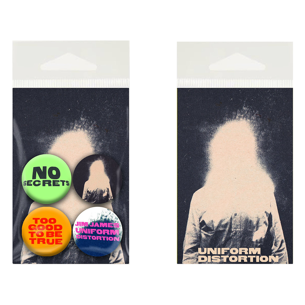 Jim James: Uniform Distortion Button Pack