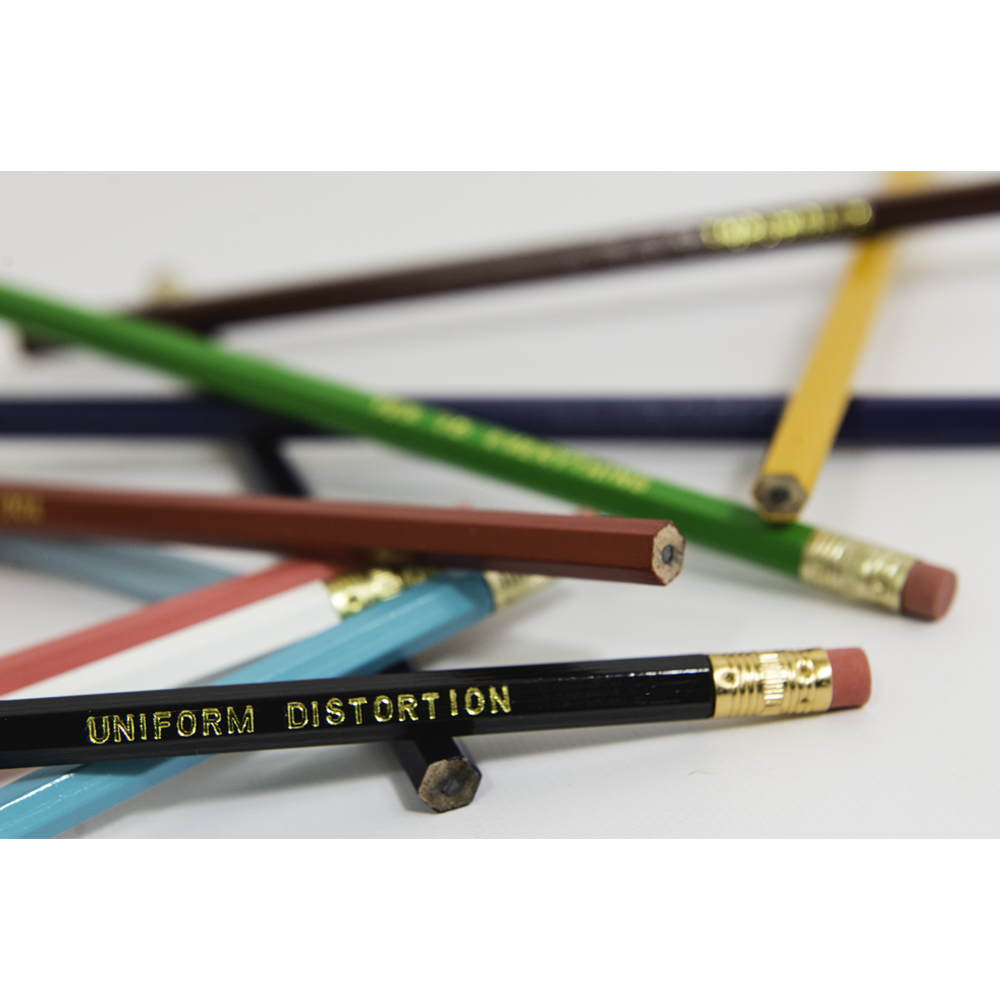 Distorted Pencil Jim James: Uniform Distortion Pencil Set – My Morning Jacket Official Merch